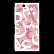 Coque Sony Xpéria Z Ultra Paterne de lettres Arabes 160