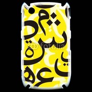 Coque Blackberry 8520 Paterne de lettres Arabes 170