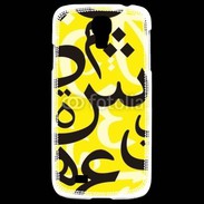 Coque Samsung Galaxy S4 Paterne de lettres Arabes 170