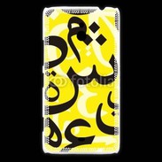 Coque Nokia Lumia 1320 Paterne de lettres Arabes 170