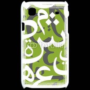 Coque Samsung Galaxy S Paterne de lettres Arabes 180