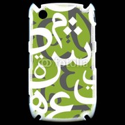 Coque Blackberry 8520 Paterne de lettres Arabes 180
