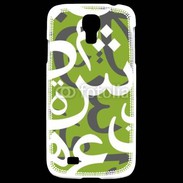Coque Samsung Galaxy S4 Paterne de lettres Arabes 180