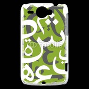 Coque HTC Wildfire G8 Paterne de lettres Arabes 180