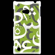 Coque Nokia Lumia 720 Paterne de lettres Arabes 180