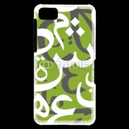 Coque Blackberry Z10 Paterne de lettres Arabes 180