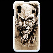 Coque Samsung ACE S5830 Visage tatouée et percée 50