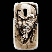 Coque Samsung Galaxy S3 Mini Visage tatouée et percée 50