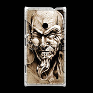 Coque Nokia Lumia 520 Visage tatouée et percée 50