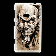 Coque Nokia Lumia 625 Visage tatouée et percée 50