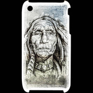 Coque iPhone 3G / 3GS Indiens d’Amérique en dessin 25