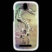 Coque HTC One SV Dragon en dessin 26