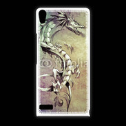 Coque Huawei Ascend P6 Dragon en dessin 26