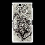 Coque Sony Xpéria Z Ultra Visage de guerrier en dessin 50