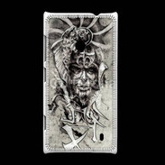 Coque Nokia Lumia 520 Visage de guerrier en dessin 52