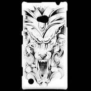 Coque Nokia Lumia 720 visage de gargouille en dessin 25