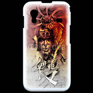 Coque Samsung ACE S5830 Visage de guerrier en dessin 60