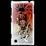 Coque Nokia Lumia 720 Visage de guerrier en dessin 60