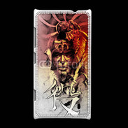 Coque Nokia Lumia 520 Visage de guerrier en dessin 60