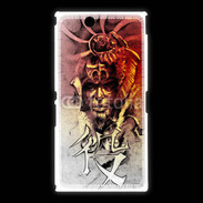 Coque Sony Xpéria Z Ultra Visage de guerrier en dessin 60