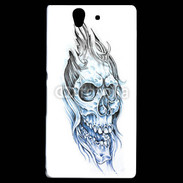 Coque Sony Xperia Z Crâne en dessin 50