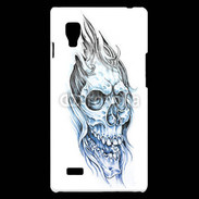 Coque LG Optimus L9 Crâne en dessin 50