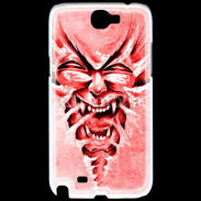Coque Samsung Galaxy Note 2 Monstre en dessin rouge 