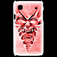 Coque Samsung Galaxy S Monstre en dessin rouge 