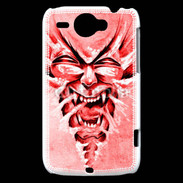 Coque HTC Wildfire G8 Monstre en dessin rouge 