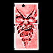Coque Sony Xpéria Z Ultra Monstre en dessin rouge 
