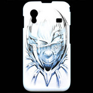 Coque Samsung ACE S5830 Monstre en dessin bleu