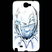 Coque Samsung Galaxy Note 2 Monstre en dessin bleu