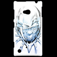Coque Nokia Lumia 720 Monstre en dessin bleu