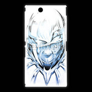 Coque Sony Xpéria Z Ultra Monstre en dessin bleu