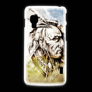 Coque LG L5 2 Indiens d’Amérique en dessin 27