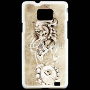Coque Samsung Galaxy S2 Monstre en dessin 150