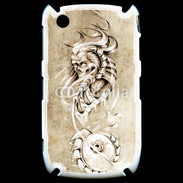 Coque Blackberry 8520 Monstre en dessin 150