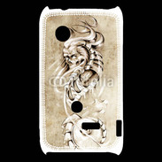 Coque Sony Xperia Typo Monstre en dessin 150
