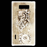 Coque LG Optimus L7 Monstre en dessin 150