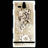 Coque Sony Xperia U Monstre en dessin 150
