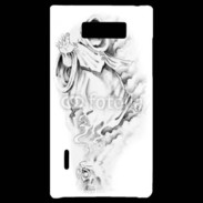 Coque LG Optimus L7 Sorcier en dessin 25