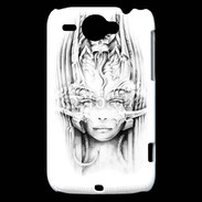 Coque HTC Wildfire G8 Guerrière en dessin 10