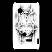 Coque Sony Xperia Typo Guerrière en dessin 10