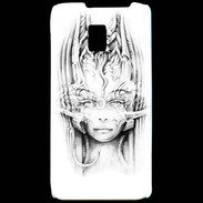 Coque LG P990 Guerrière en dessin 10