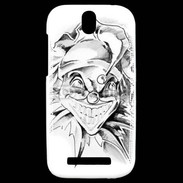 Coque HTC One SV Clown en dessin 10