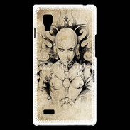 Coque LG Optimus L9 Guerrière en dessin 12