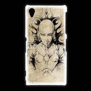 Coque Sony Xpéria Z1 Guerrière en dessin 12