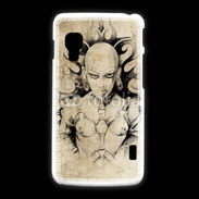 Coque LG L5 2 Guerrière en dessin 12