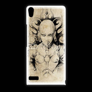 Coque Huawei Ascend P6 Guerrière en dessin 12