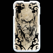 Coque Samsung ACE S5830 Visage tatouée et percée 60